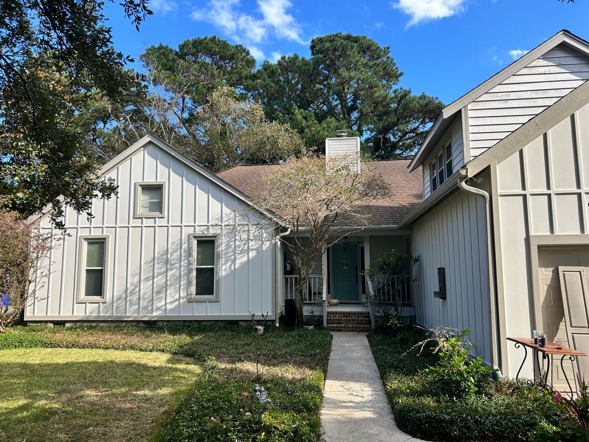 Exterior Painting for Flanagan Construction in Andrews, SC