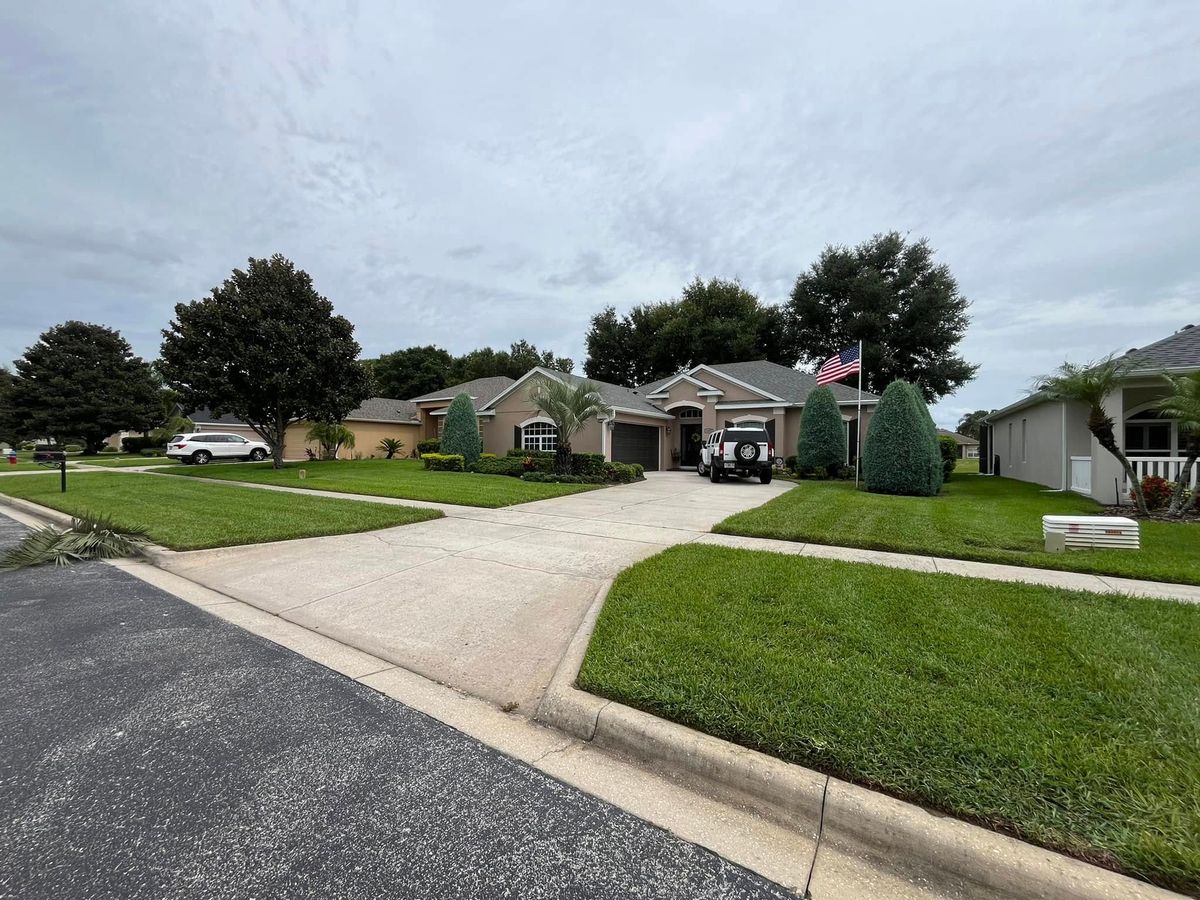 Mowing for Fix It Manny in Clermont, FL