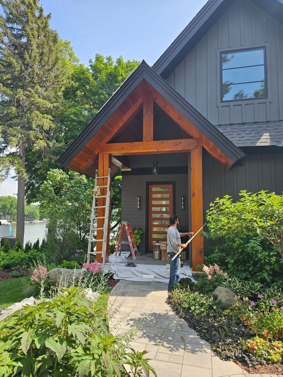 Exterior Painting for Davids Quality Painting in Montrose, MN