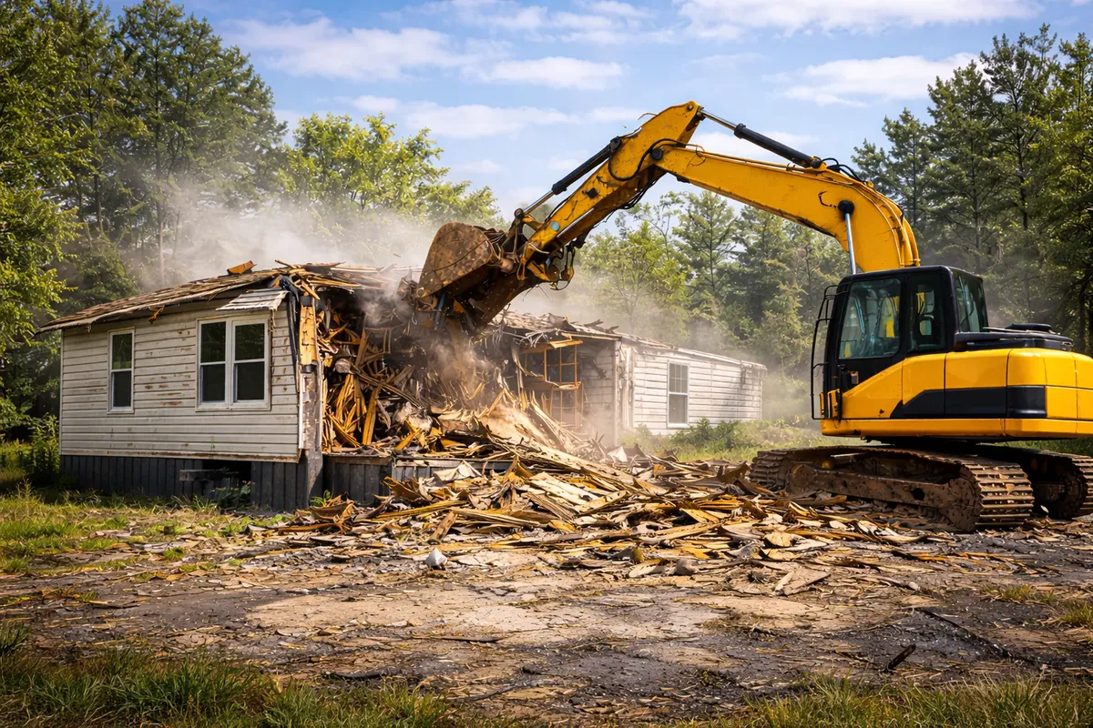 Demolition for A&M Contracting Services LLC in Braintree, MA