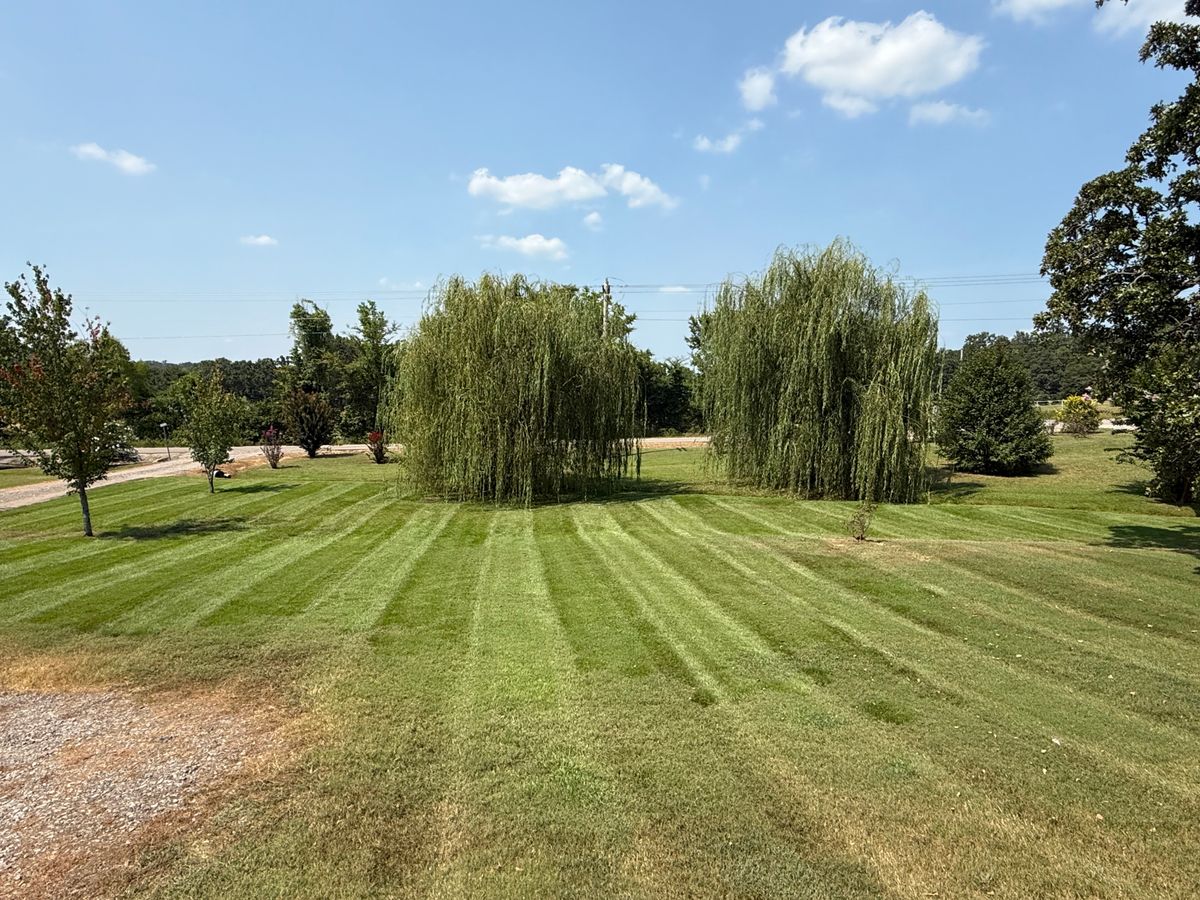 Mowing for Sandoval Lawn Care in Muldrow, OK