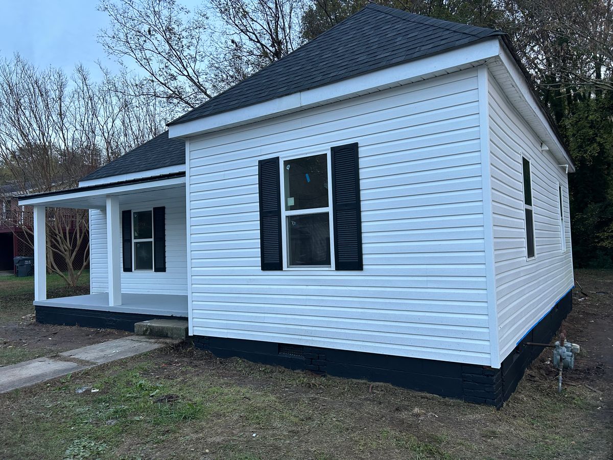 Rescreening Patios for City of Bridges Construction in Greenville, SC