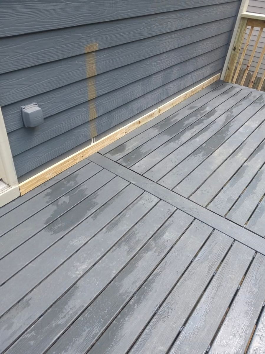 Deck Construction for All Out Construction in Atlanta, GA