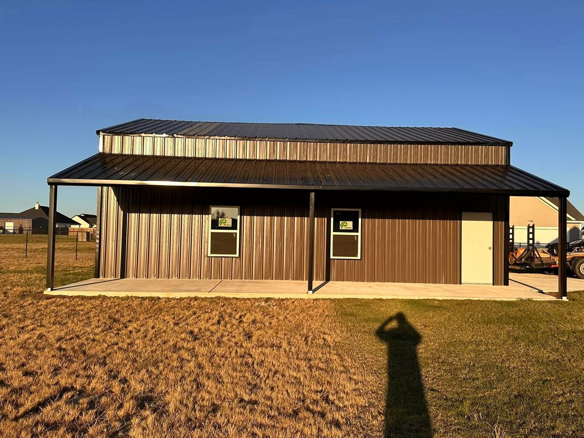 Custom Metal Buildings for CR Fabrication in Royse City, TX