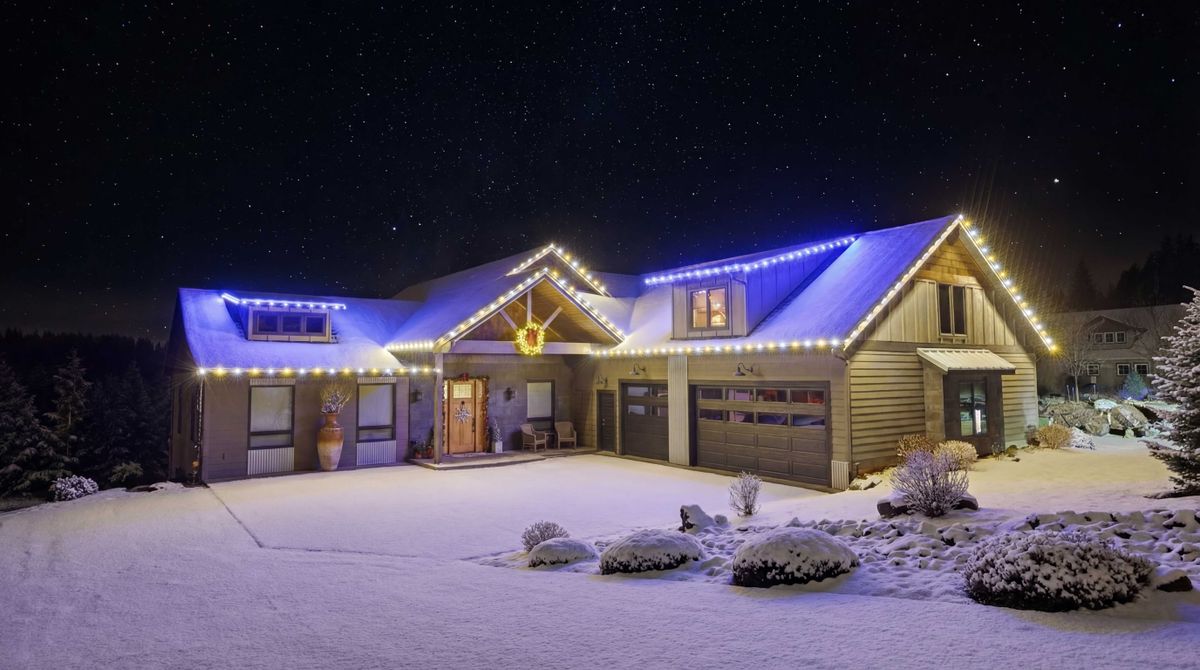 Christmas Lights for Swift Serve in Coeur d'Alene, ID