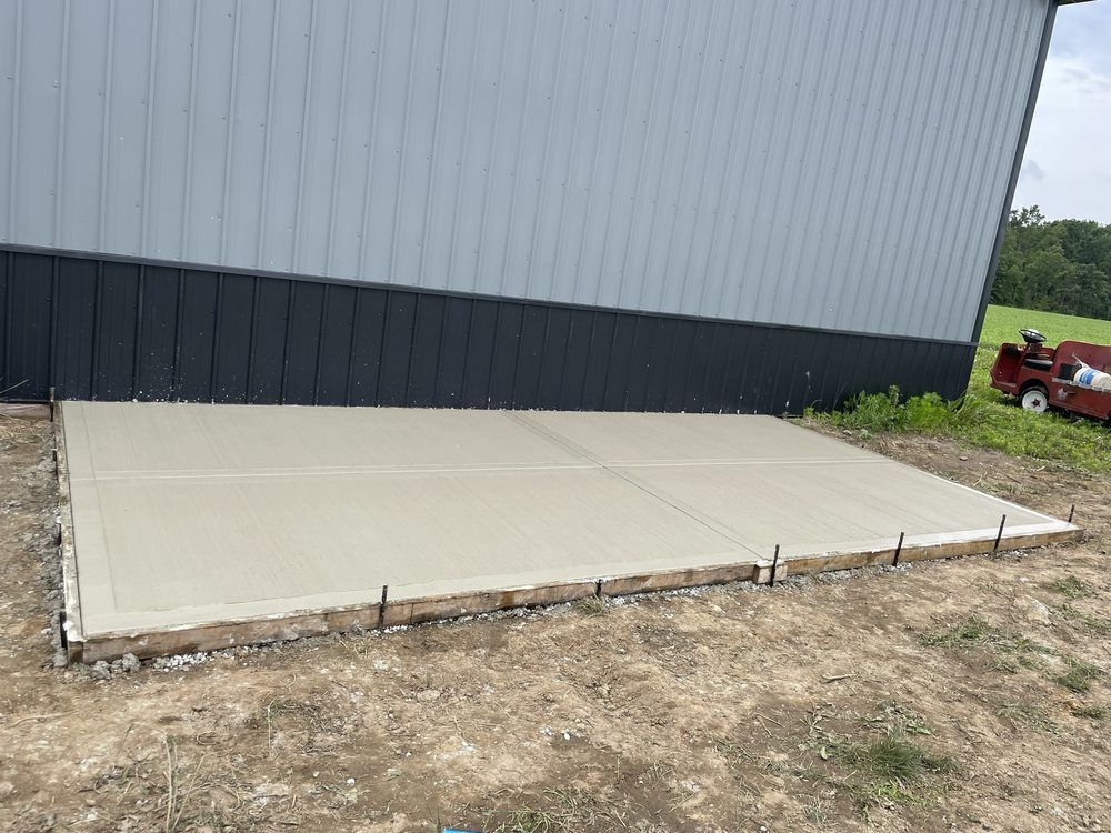 Driveway Construction for H&S Concrete LLC in Culver, IN