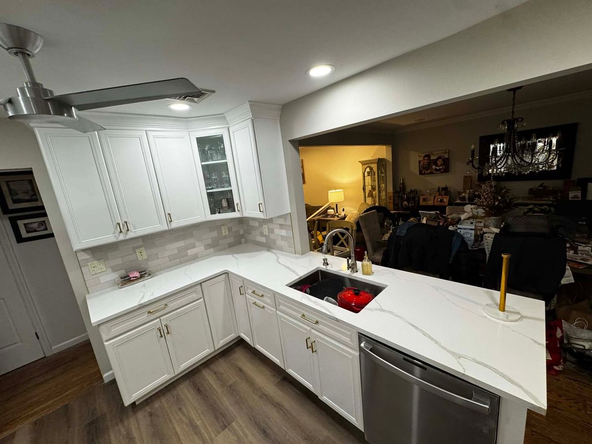 Kitchen Renovation for Ramos Pro Painting & Construction in East Rockaway, 	New York