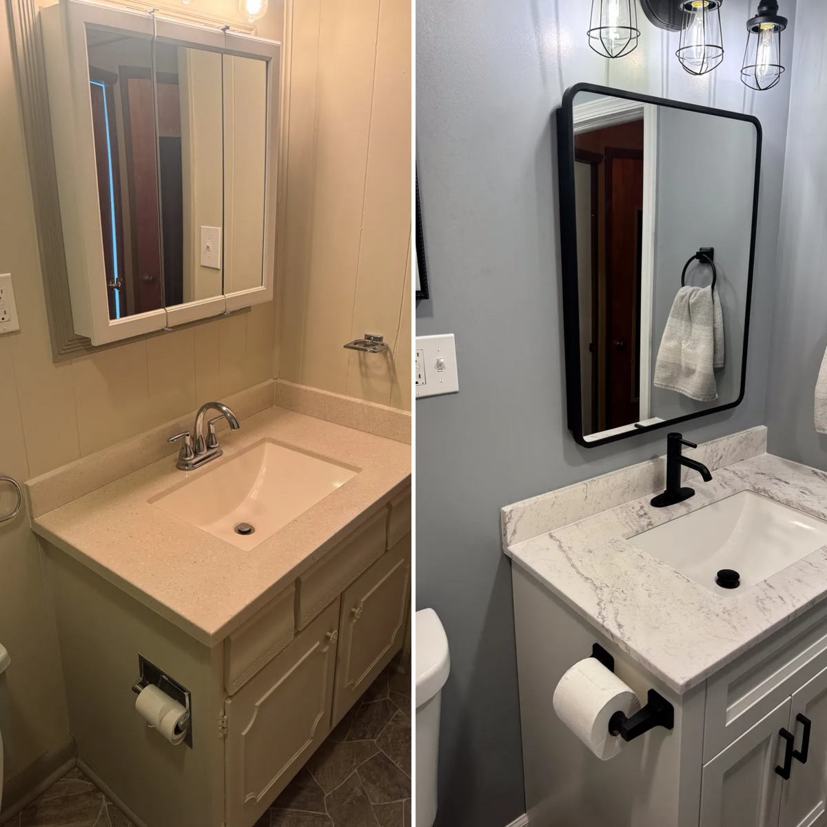 Bathroom Renovation for Rough Cut Renovations in Millersburg, PA