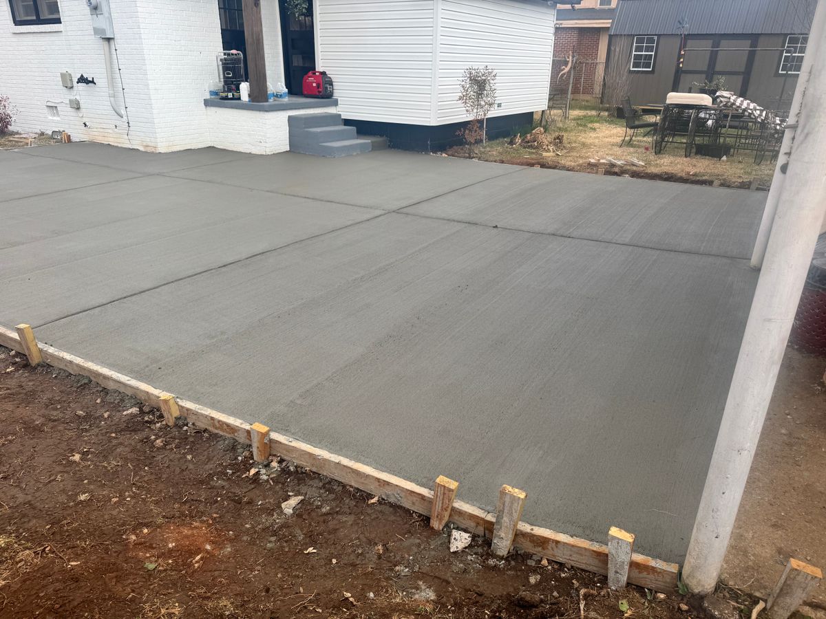 Concrete for Tavarez Designs LLC in Huntsville, AL
