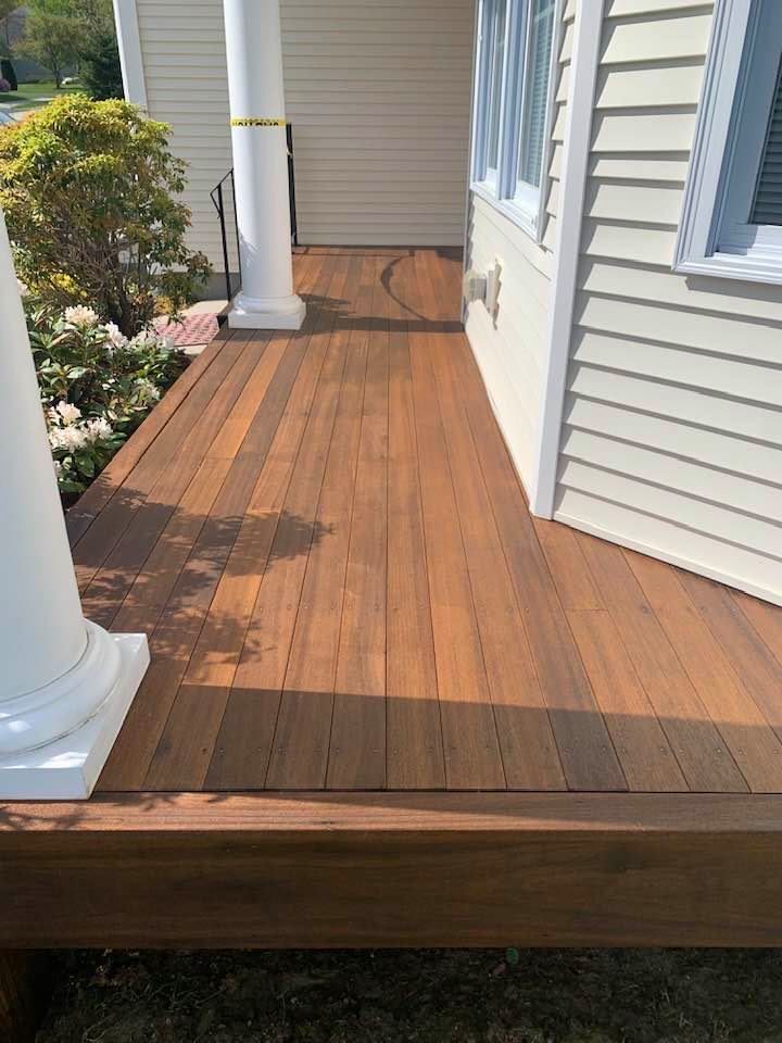 Deck Staining and Refinishing for Unlimited Softwash in Bellingham, MA