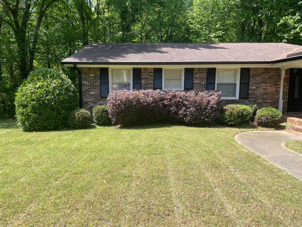 Mowing for Clark's Cuts Lawn Care in Lilburn, GA