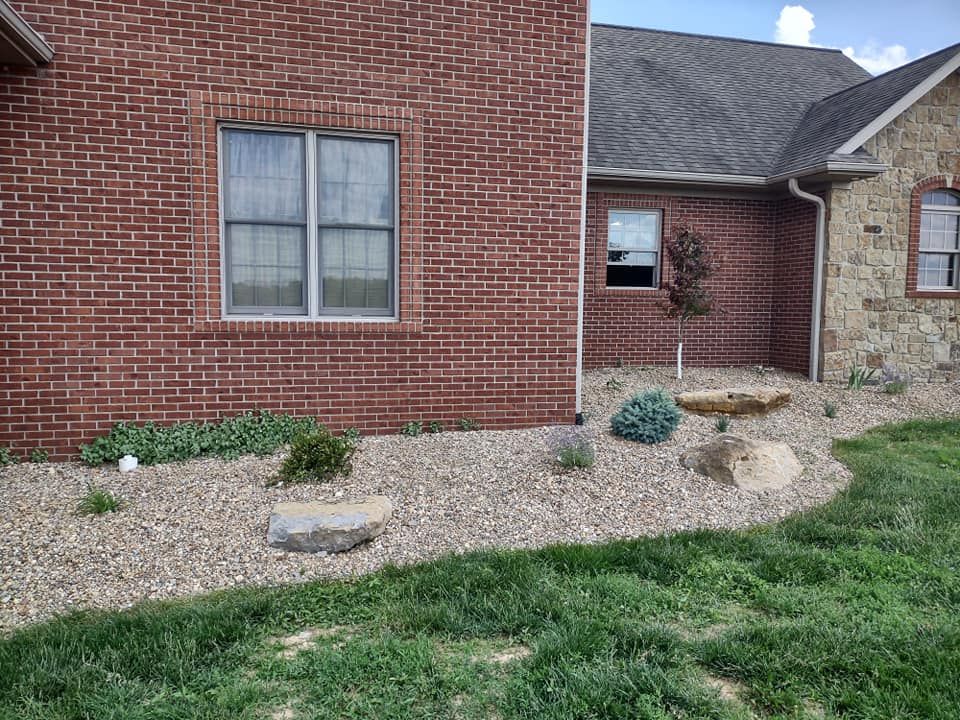 Landscaping Installation for J&S Mowing & More in Huntingburg, IN