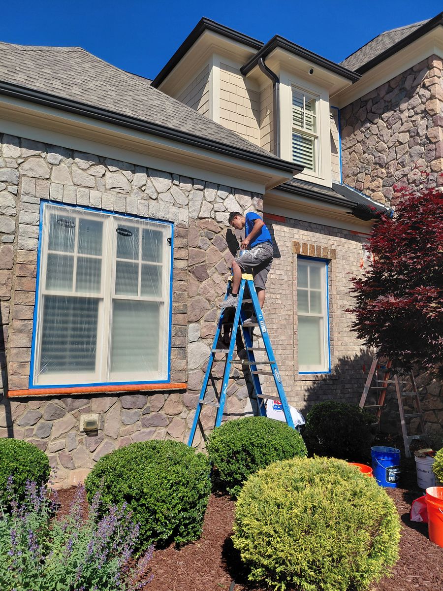 Exterior Painting for Bambinos Painting in Durham, NC