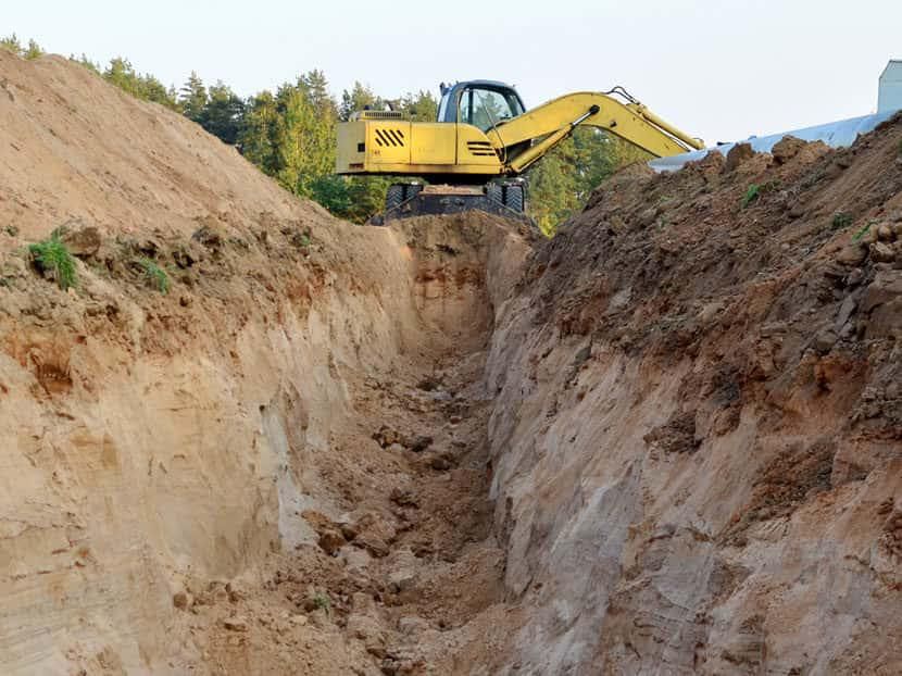 Trenching for Walley Construction LLC  in Hubbard, OH