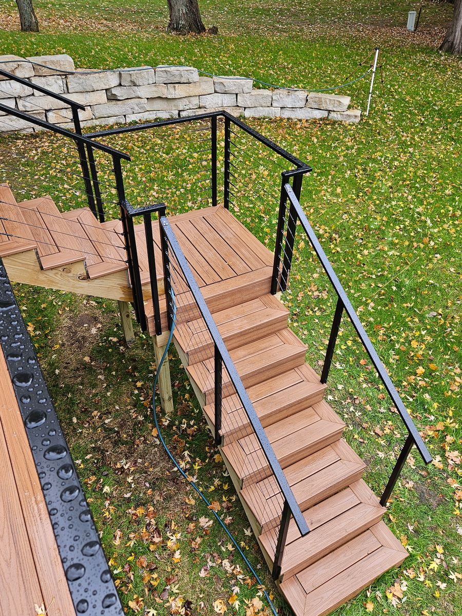 Cable Railing Systems for Timber Concepts  in Oconto, WI