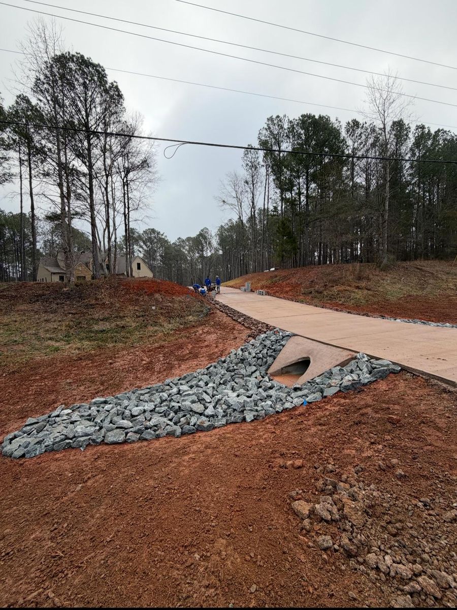 Concrete Installs for E&T Outdoor Pros in LaGrange, GA