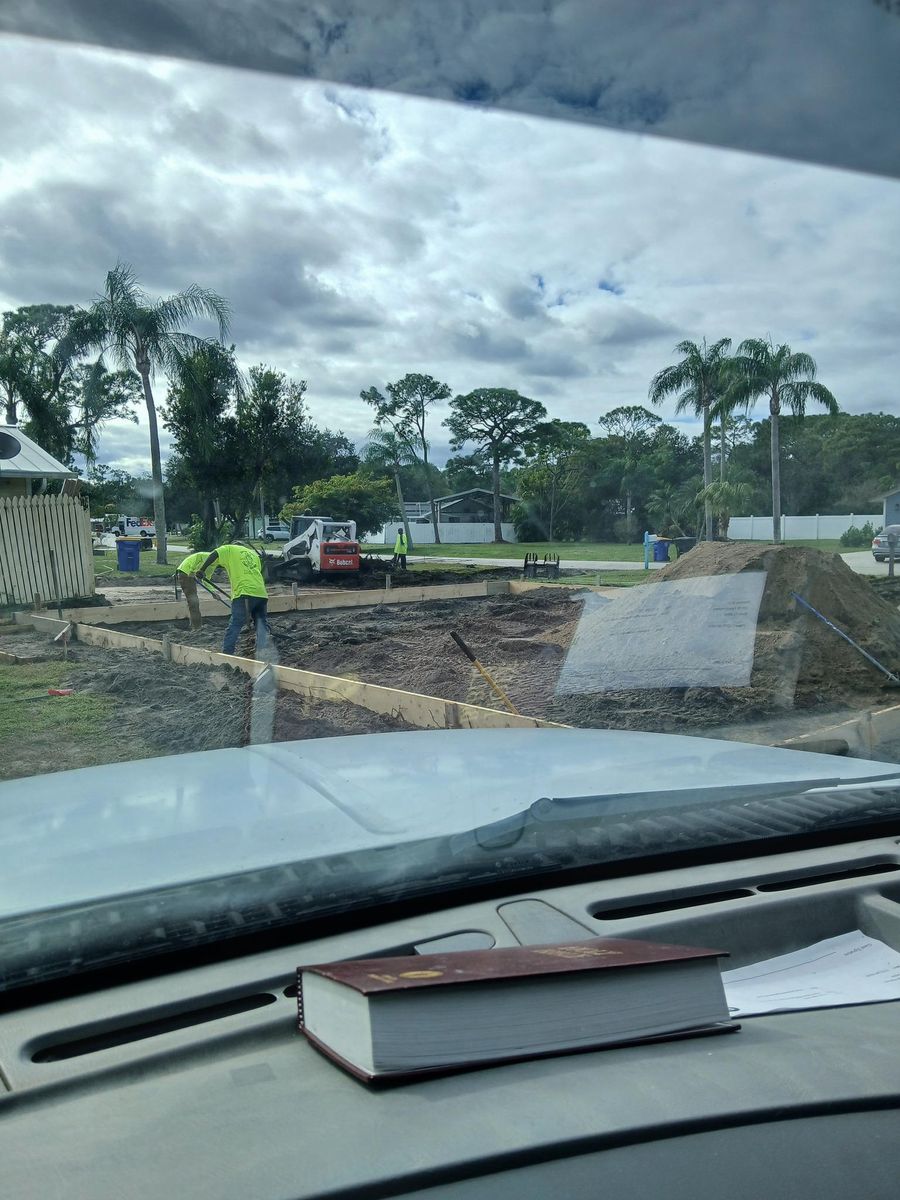 Foundation for Harris Sons Construction in Port Saint Lucie, FL