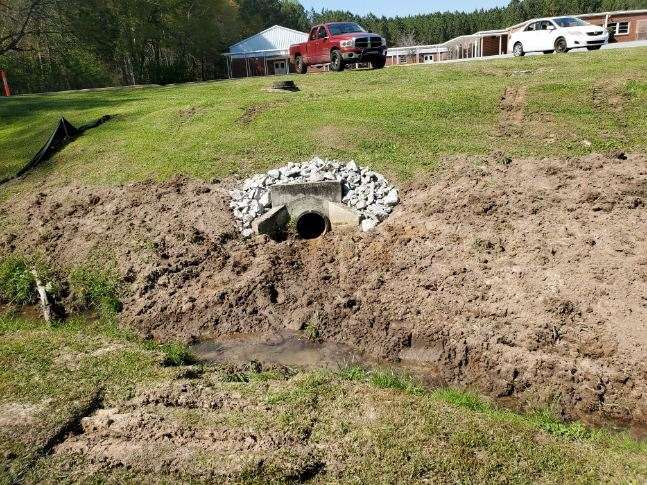 Drainage solutions for Jason Scott Grading & Clearing in Williamson, GA