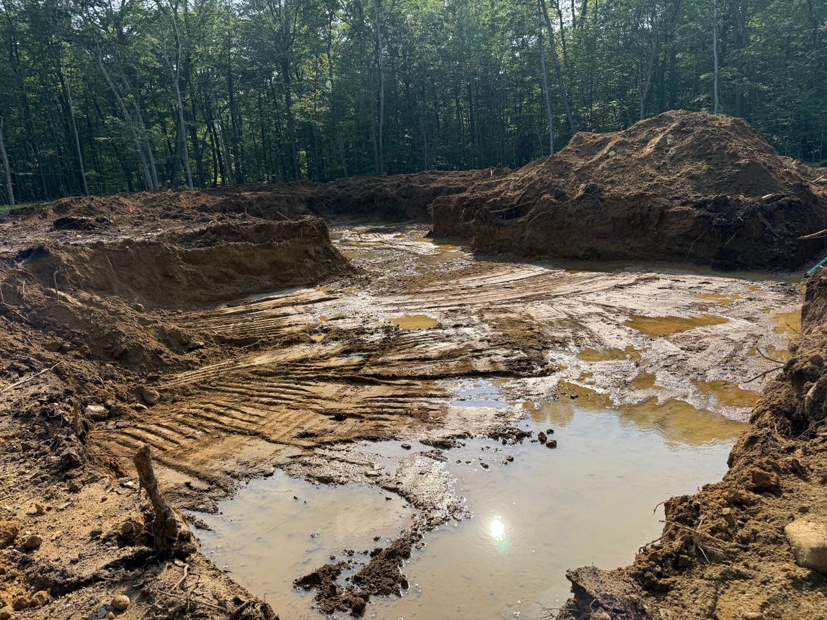 Sitework for Triple C’s Excavation in Ashford, CT