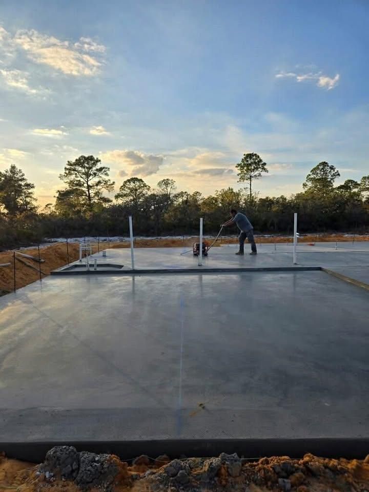 Concrete Slab Construction for All Phases Decorative Concrete in Sebring, FL
