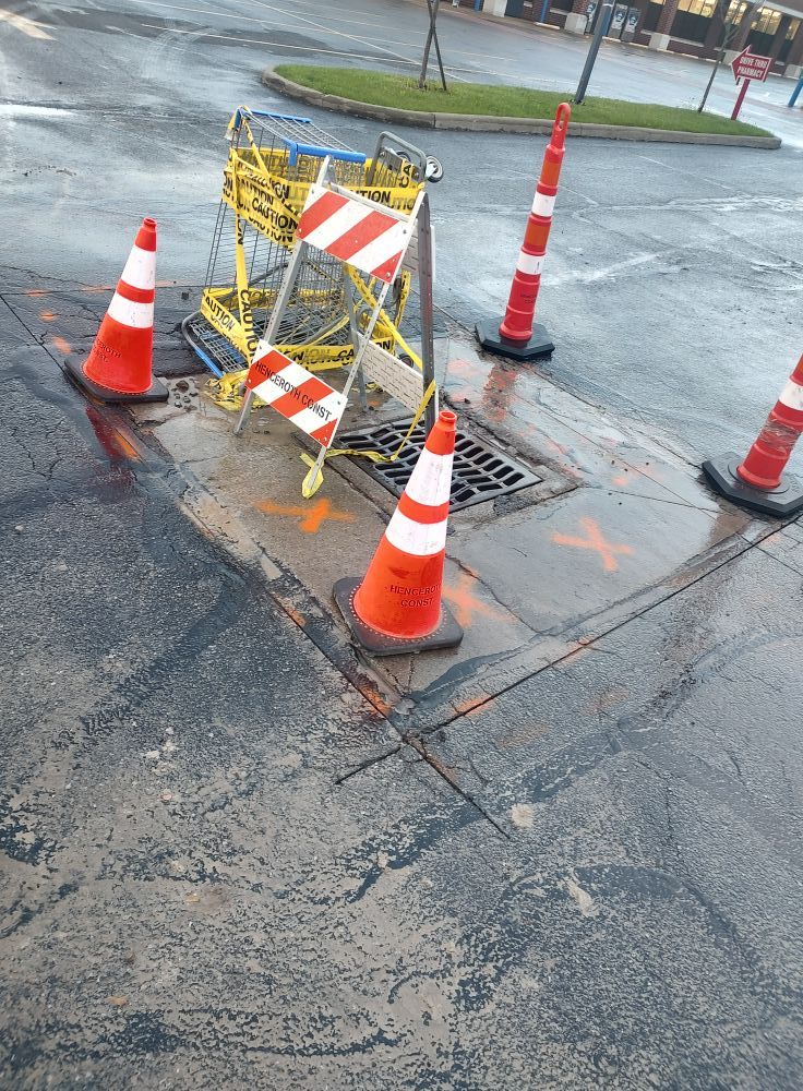 Concrete Repair for Henceroth Construction in Amherst, OH
