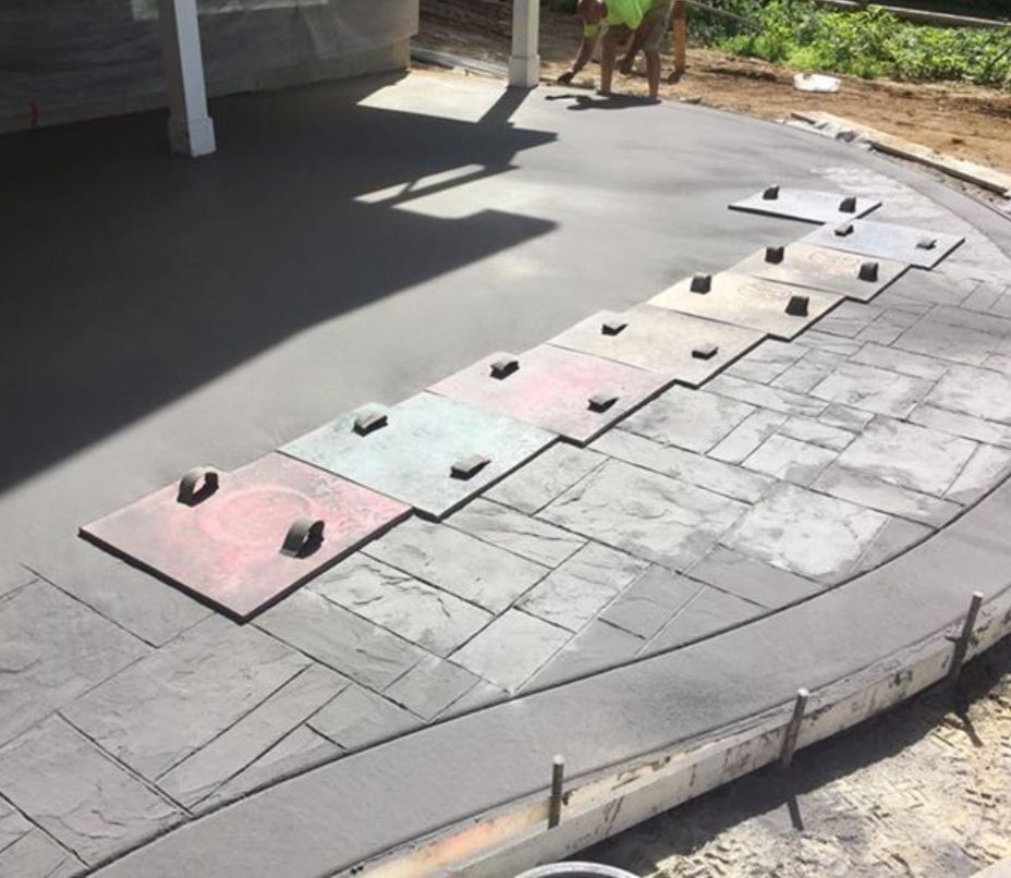 Concrete Installation for Arrowhead Masonry LLC  in Washington County, RI