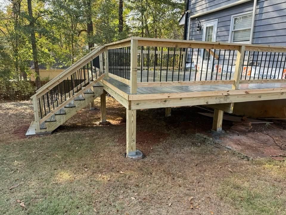 Deck & Patio Installation for Keith Construction in Covington, GA