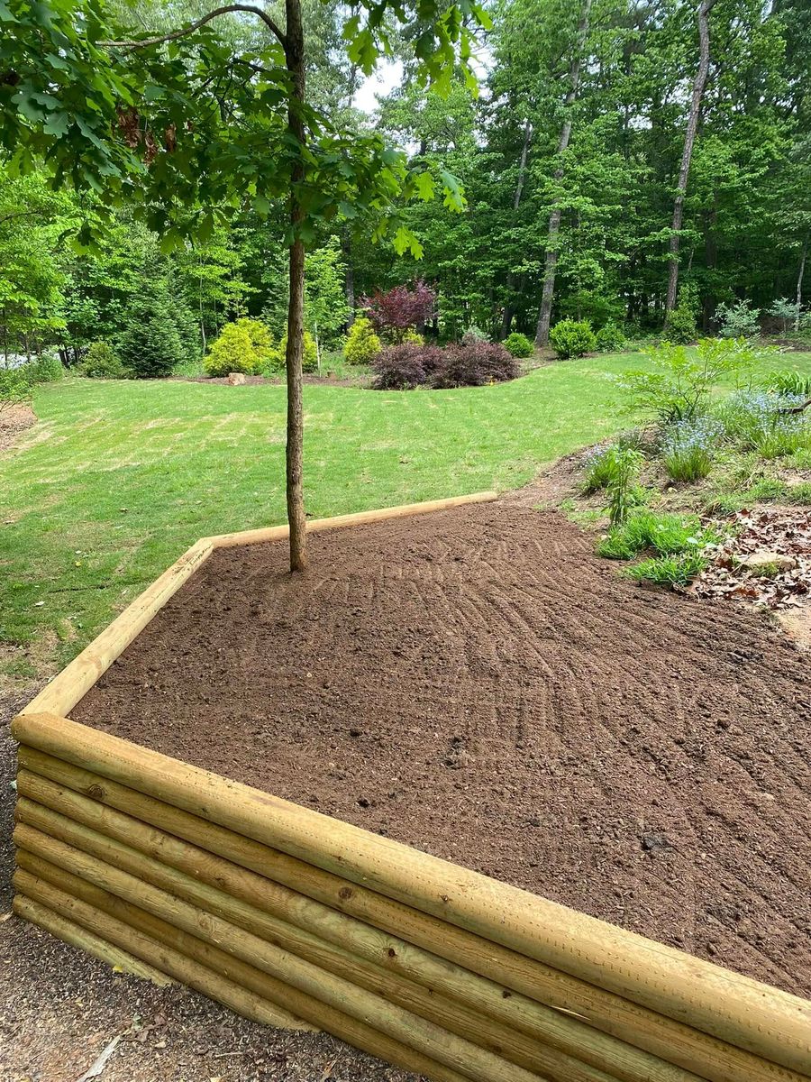 Retaining Wall Construction for Taylormade Lawn Management in Clarkesville, GA