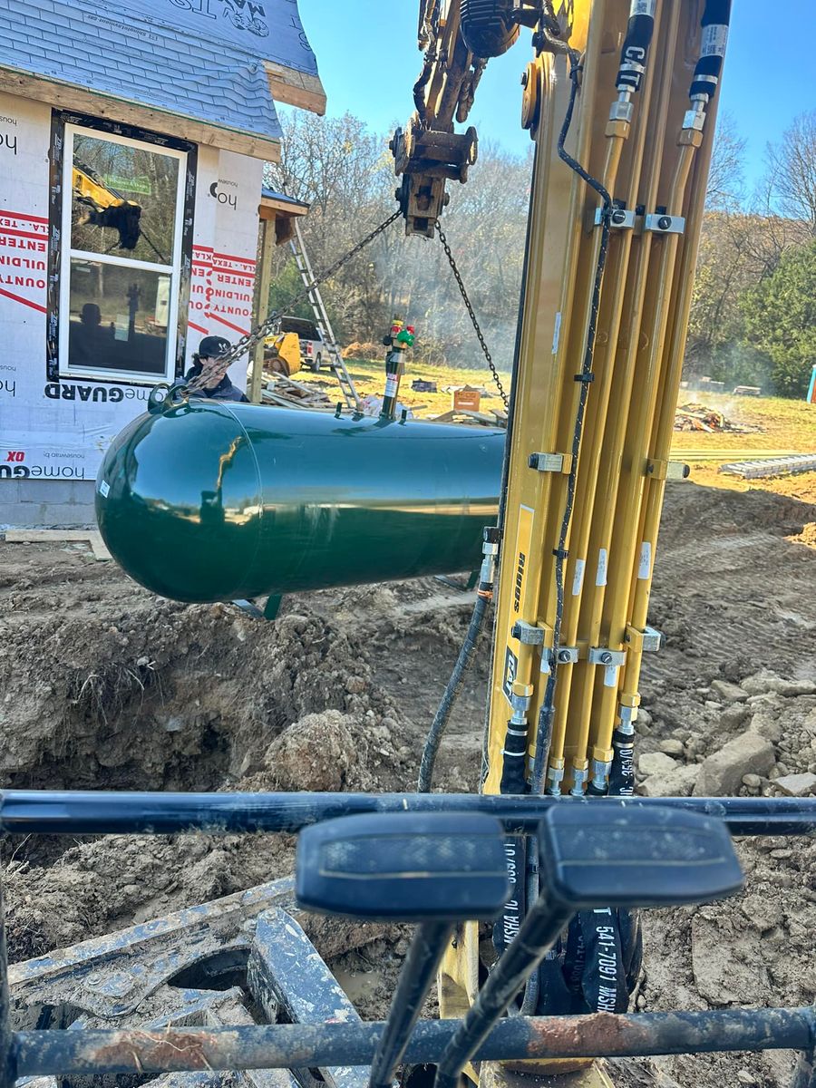 Site Preparation for Boyd Septic & Utility LLC in West Fork, AR