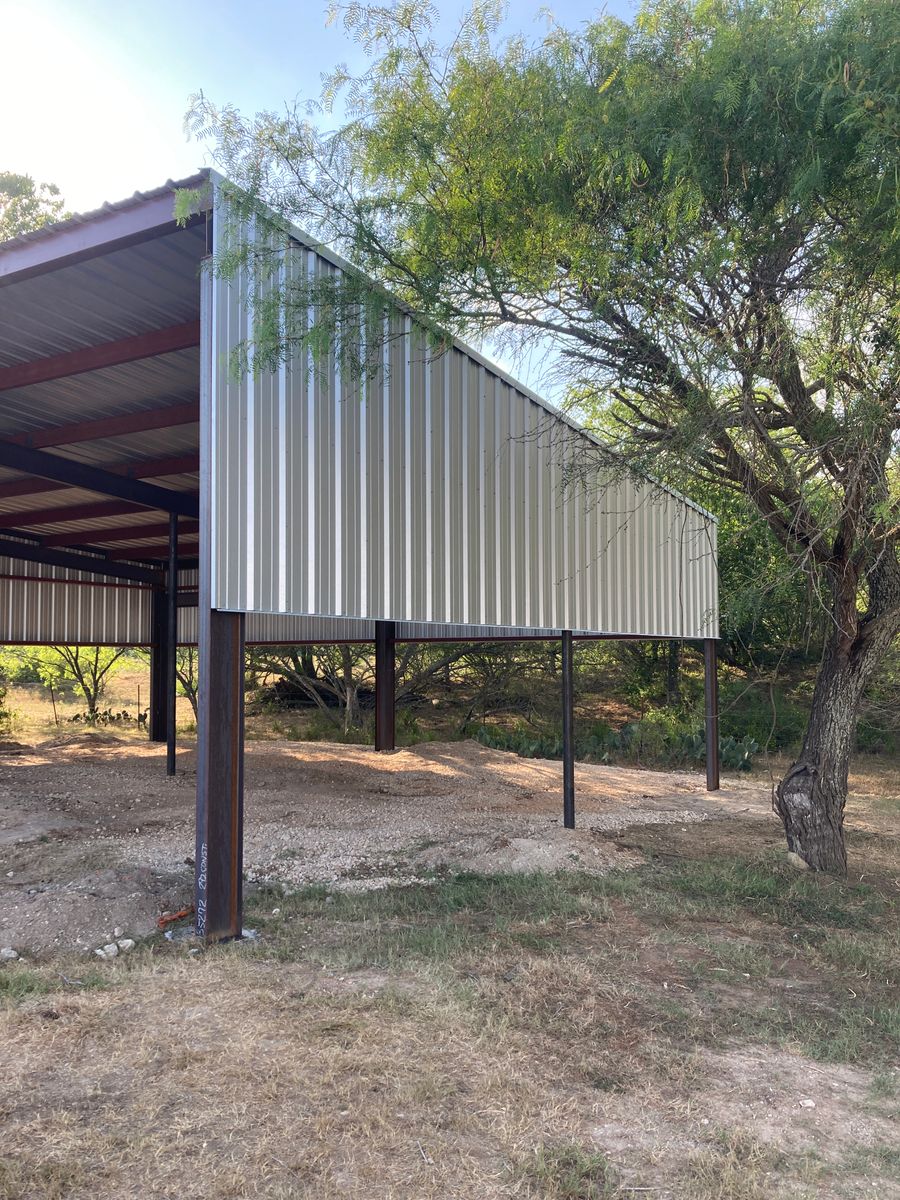 Pre-Engineered Metal Buildings for 292 Construction LLC in Gonzales County, TX