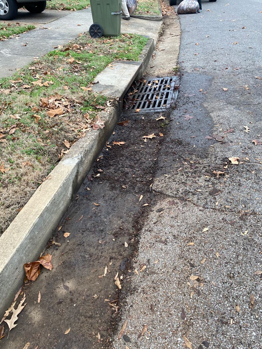 Leaf removal for Kingdom Landscaping in Memphis, TN