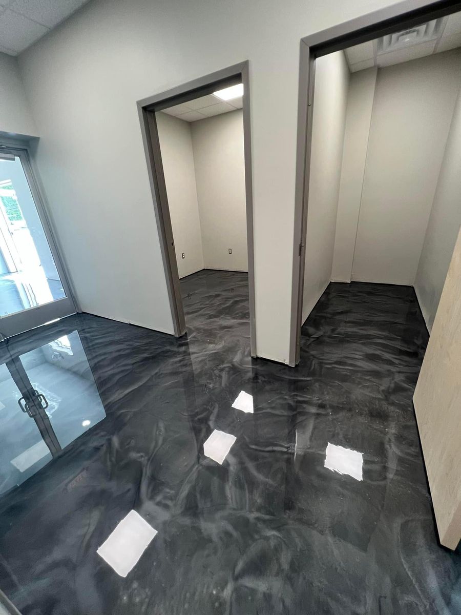 Epoxy Floor Coatings for Texas Curb N Borders in Houston, TX