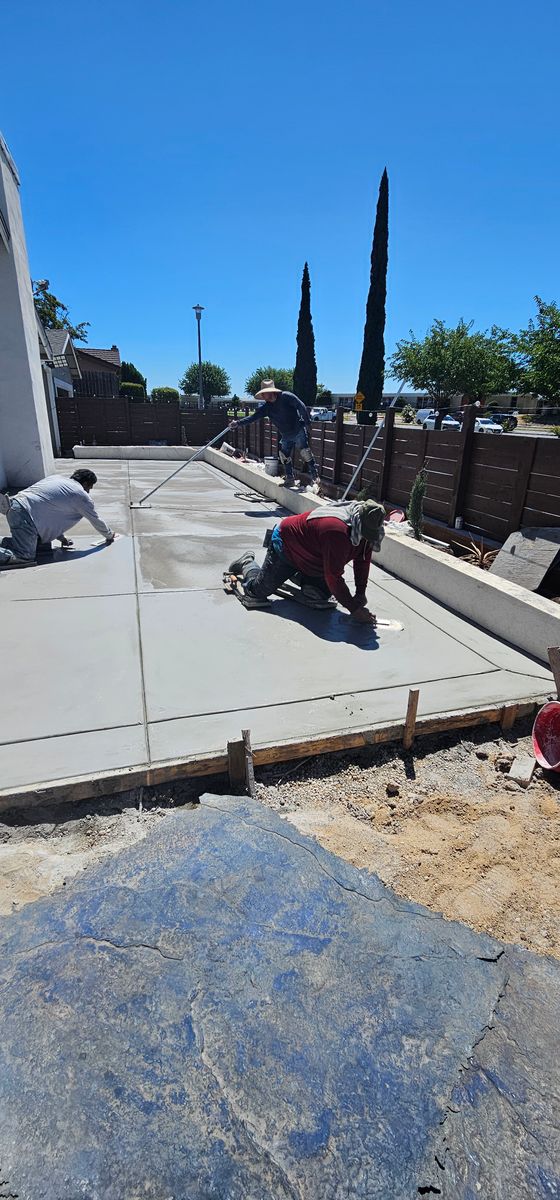 Concrete for Coico Construction and Remodeling in Sacramento, CA