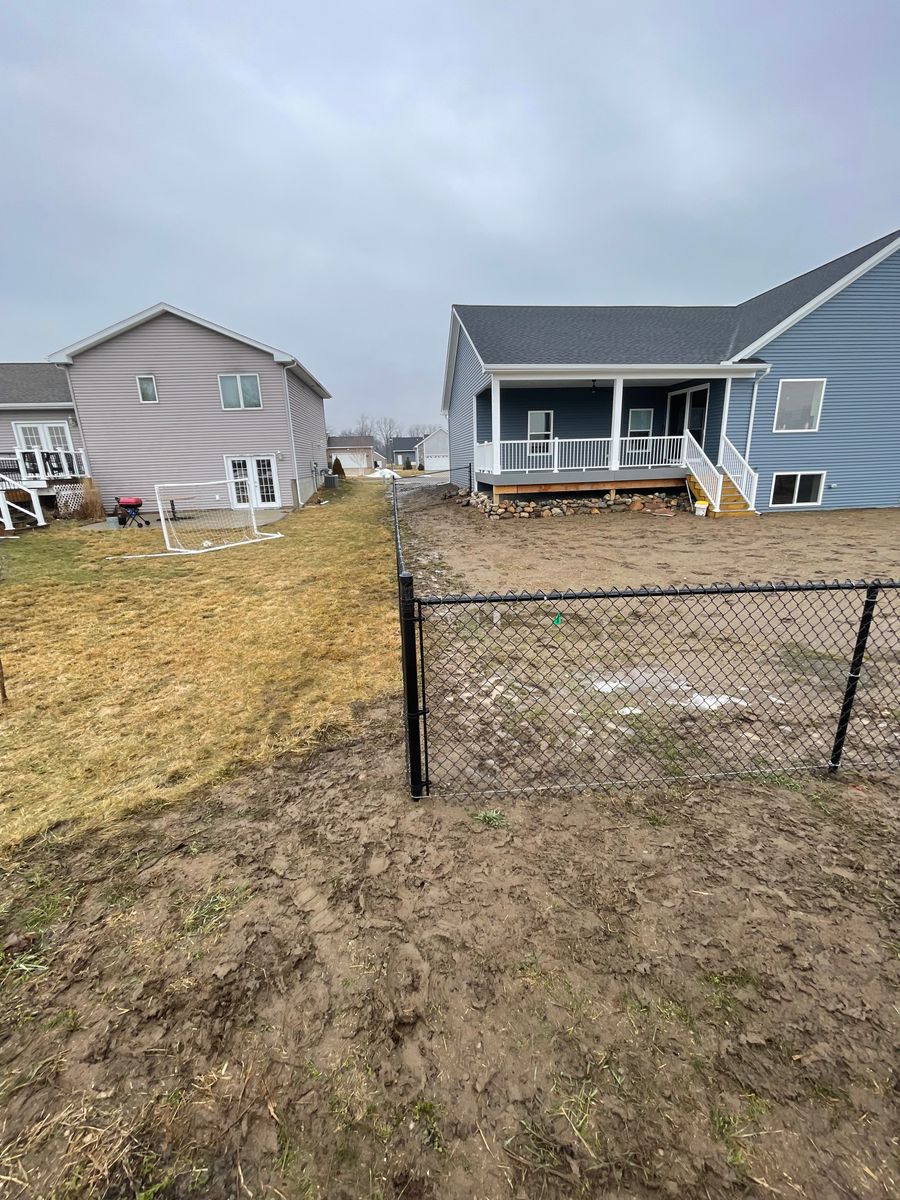 Chain Link Fencing for TMF Services in Lapeer County, MI