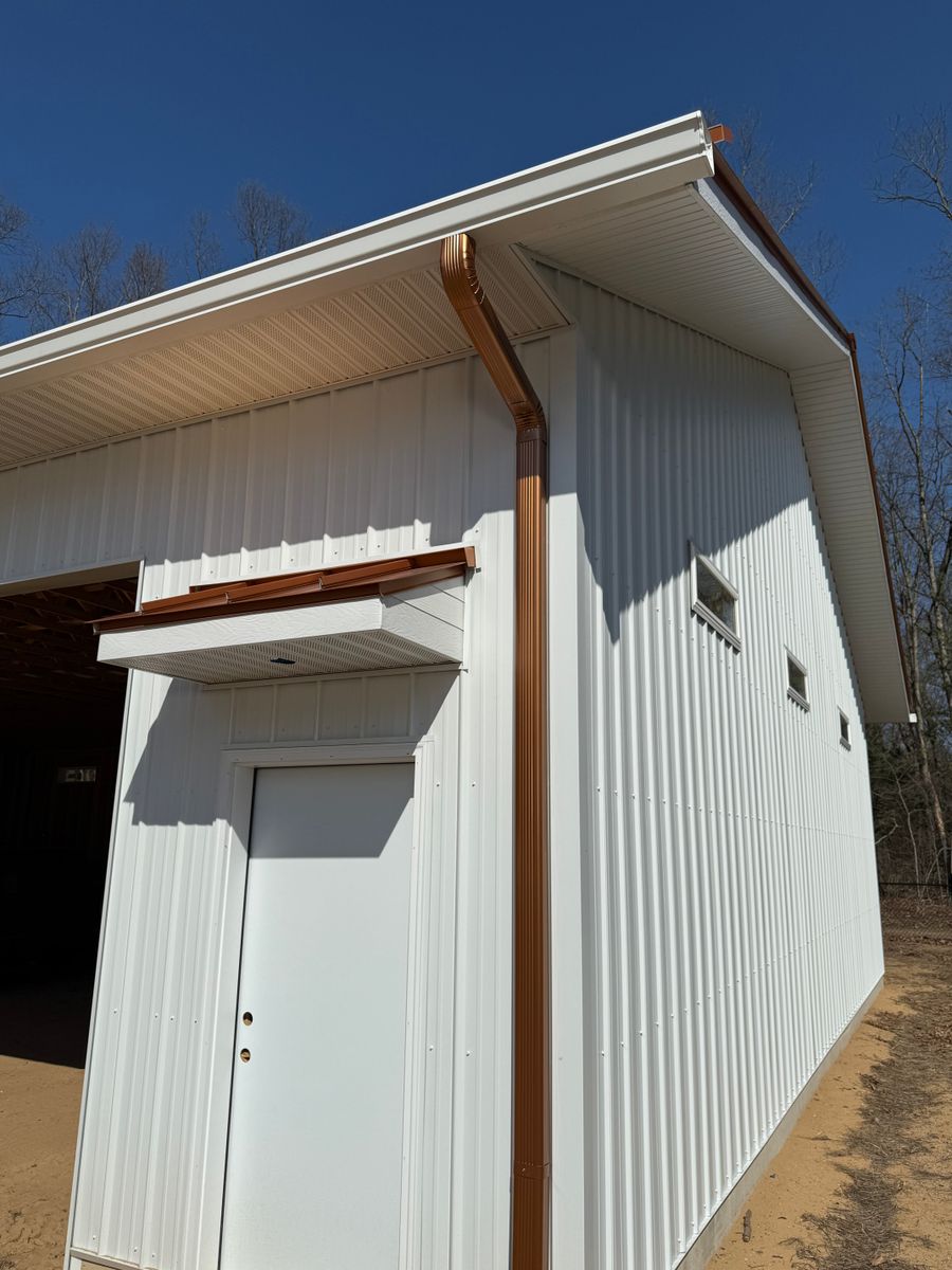 6 Inch Seamless Gutter for KC Custom Exteriors  in Muskegon, MI