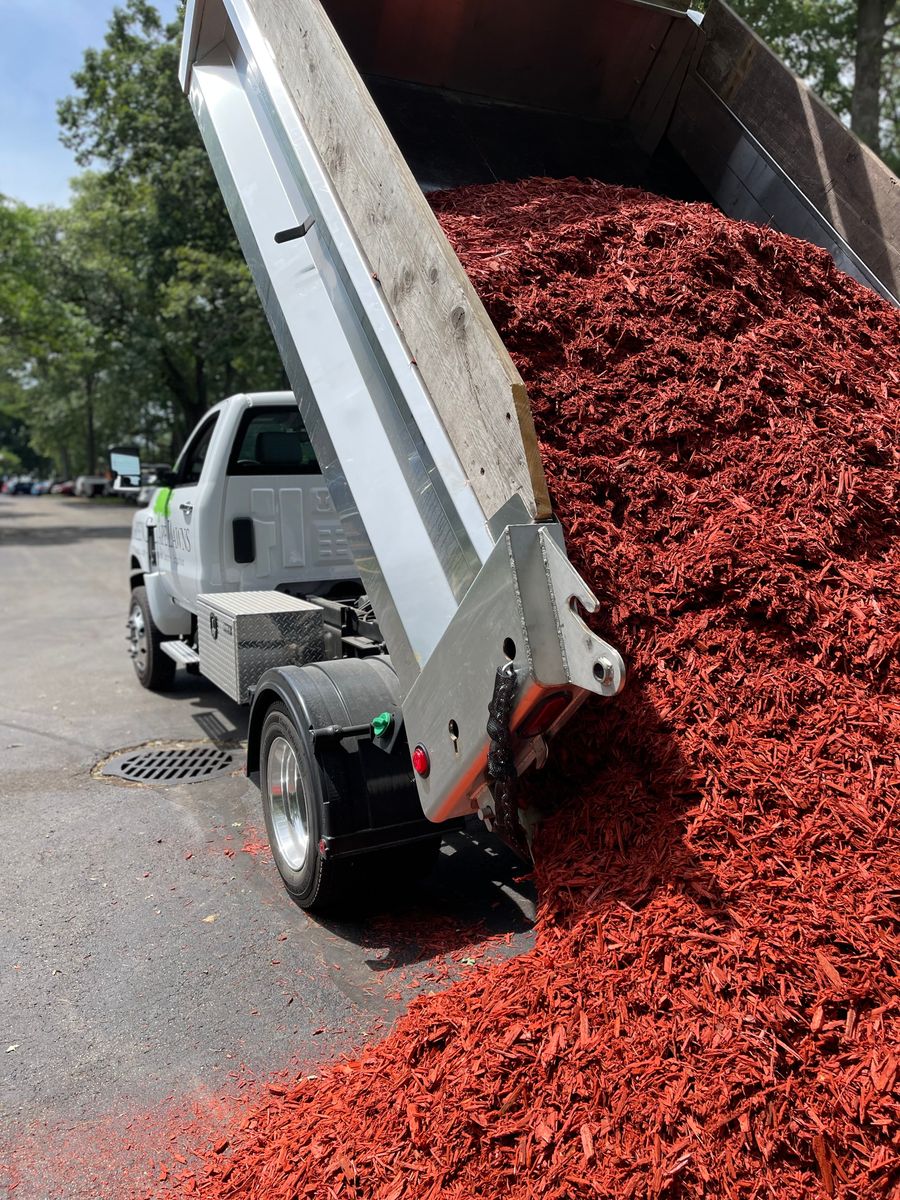 Mulch Installation for Greenscape Lawns in Montague, MI