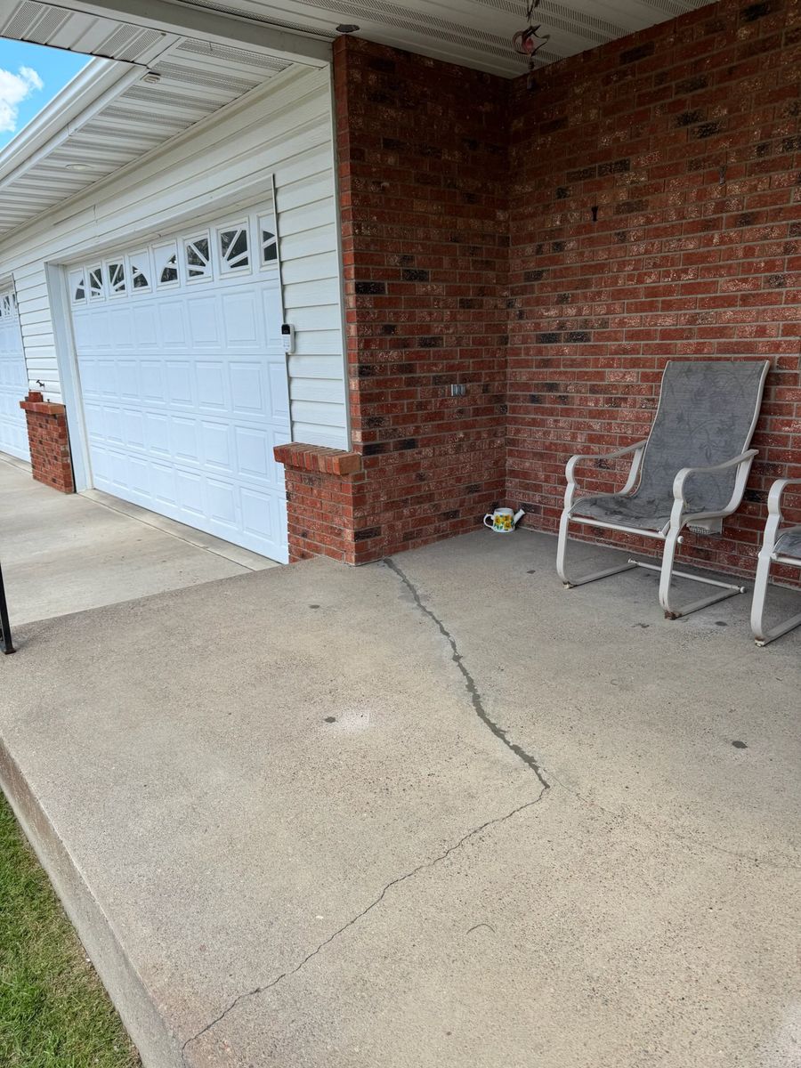 Crack Sealing for KAT Concrete Lifting in Sidney, MT