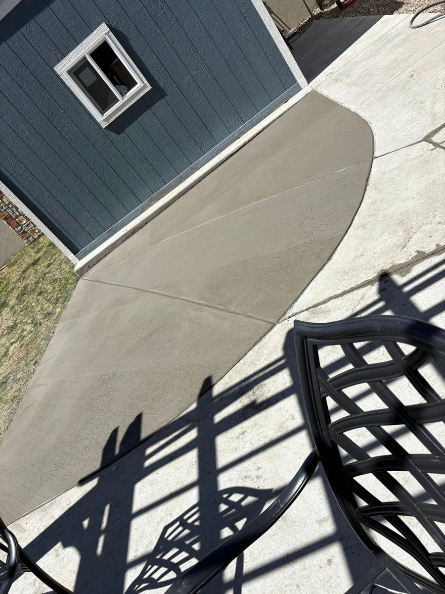 Concrete Slab Construction for Highland Concrete & Landscaping in Colorado Springs, CO