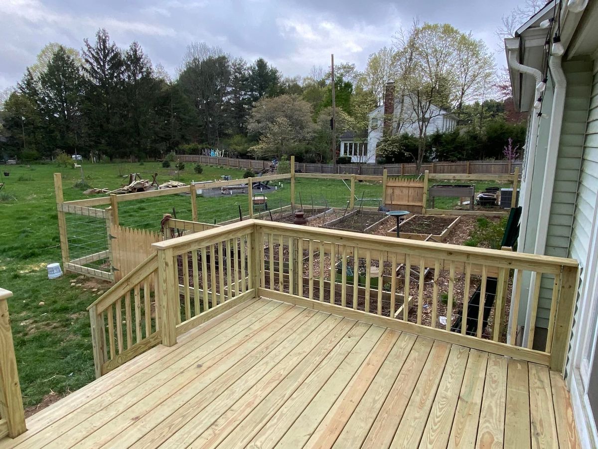 Deck and Patio Construction for BB Construction in Bristol, CT
