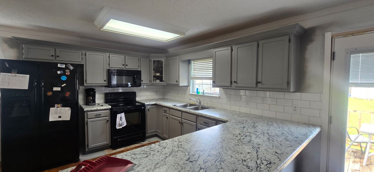 Kitchen and Cabinet Refinishing for Second Chance Painting  in McMinnville, TN