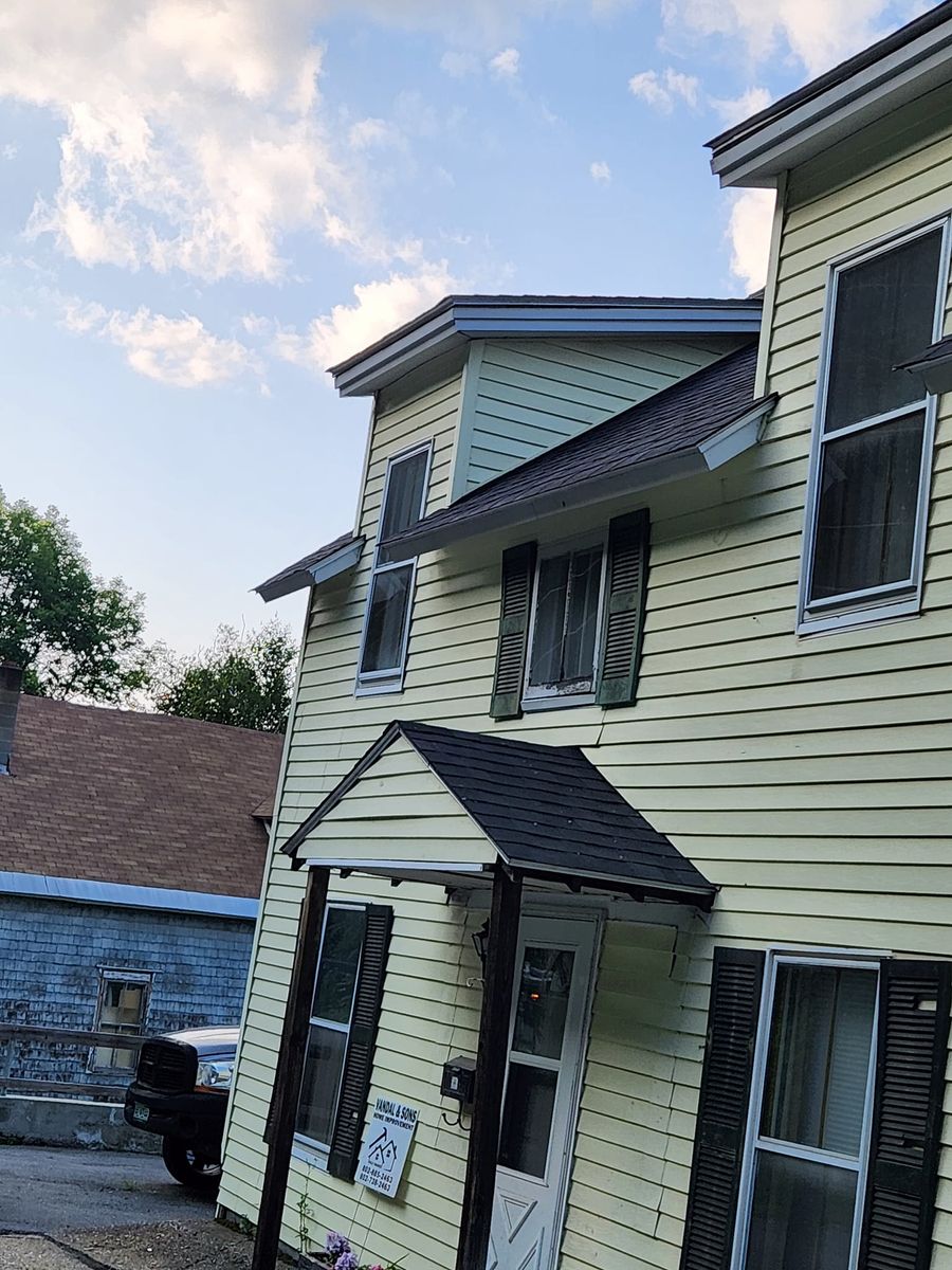 Roofing Replacement for Vandal & Sons Home Improvement in Springfield, VT