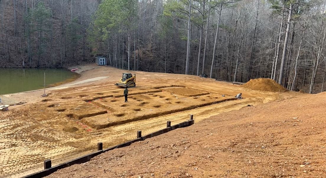 Footers for Allred Construction in Heflin, AL