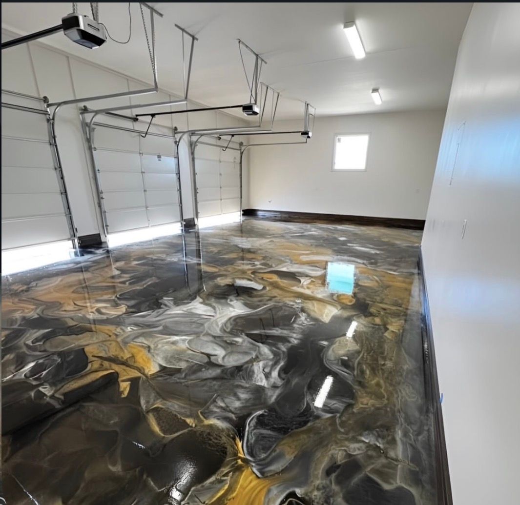 Metallic Epoxy Flooring for VantaCoat Surfaces in Grand Prairie, TX