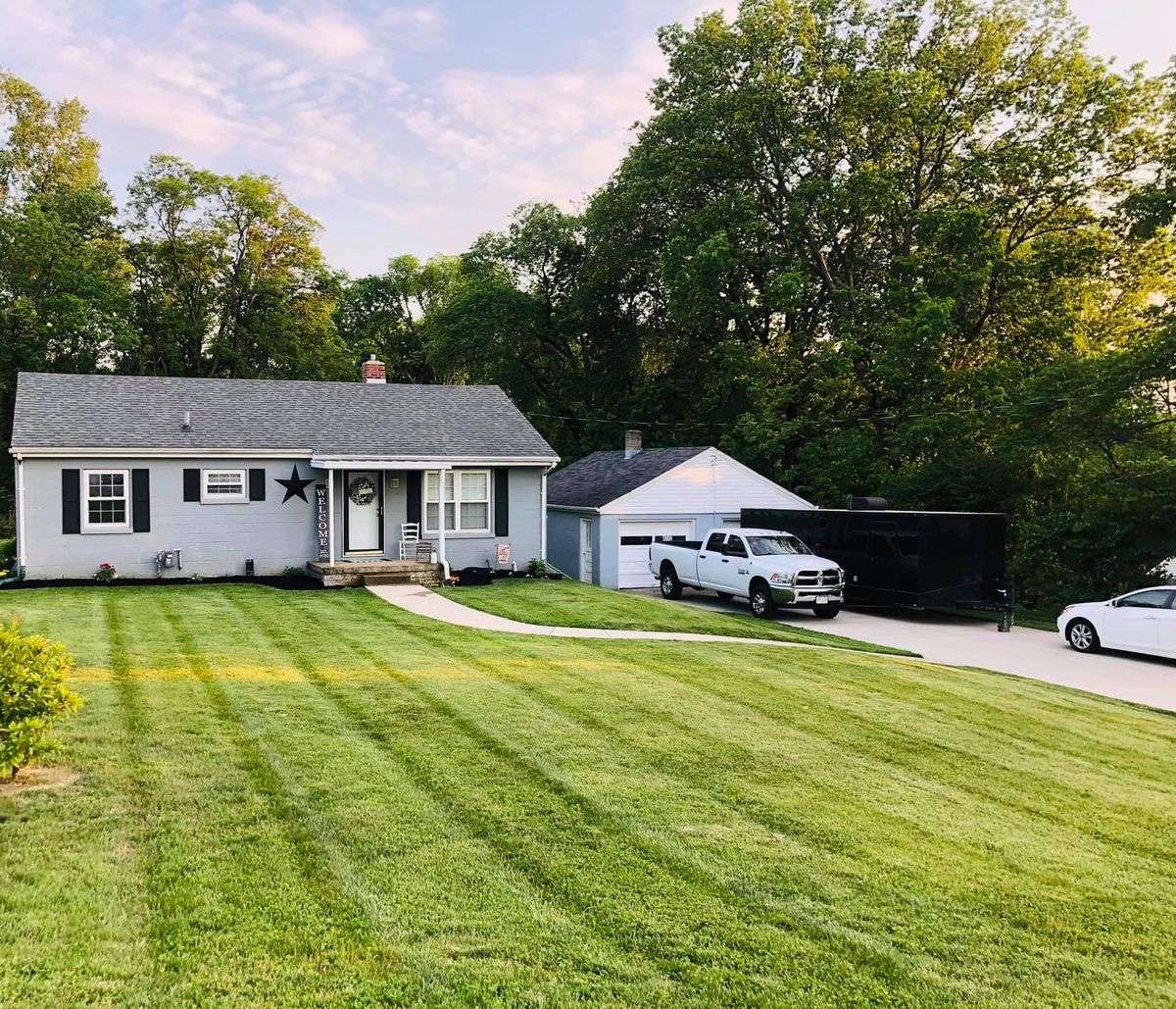 Lawn maintenance for OneCallCuts in Middletown, OH