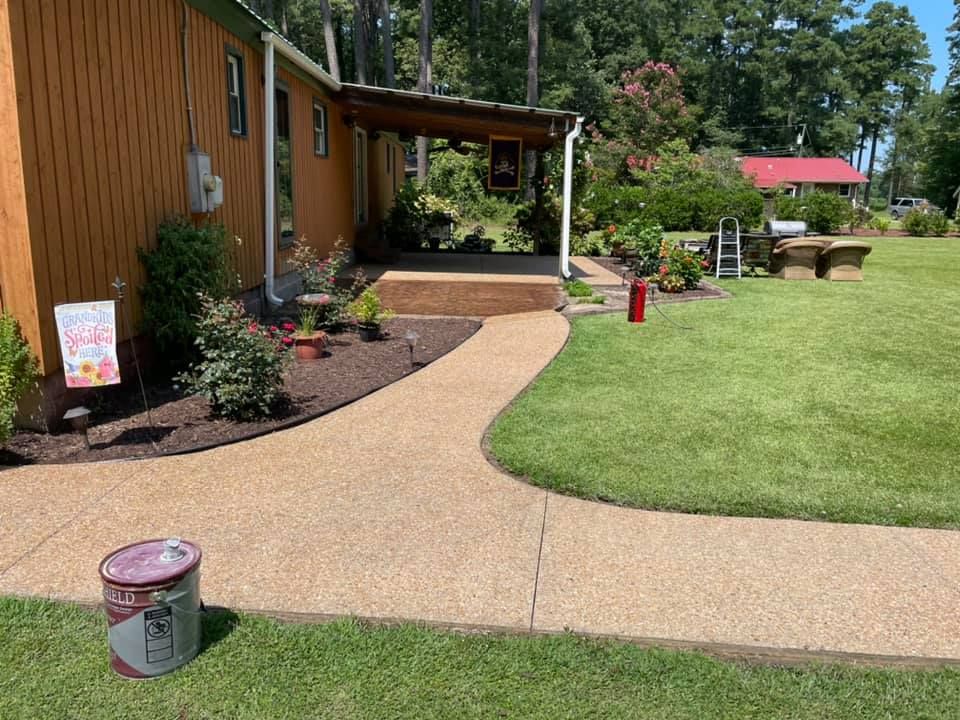 Patio Design & Installation for Concrete Cowboyz in Greenville, NC