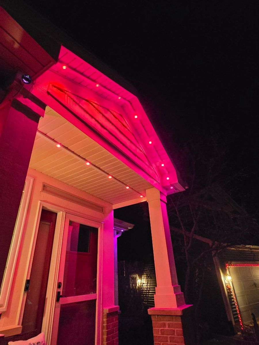 Halloween Lighting for Premier Lighting LLC in Lake County, IL