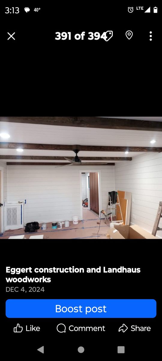 Custom Home Construction for Eggert Construction and Landhaus Woodworks in Winona,  MO