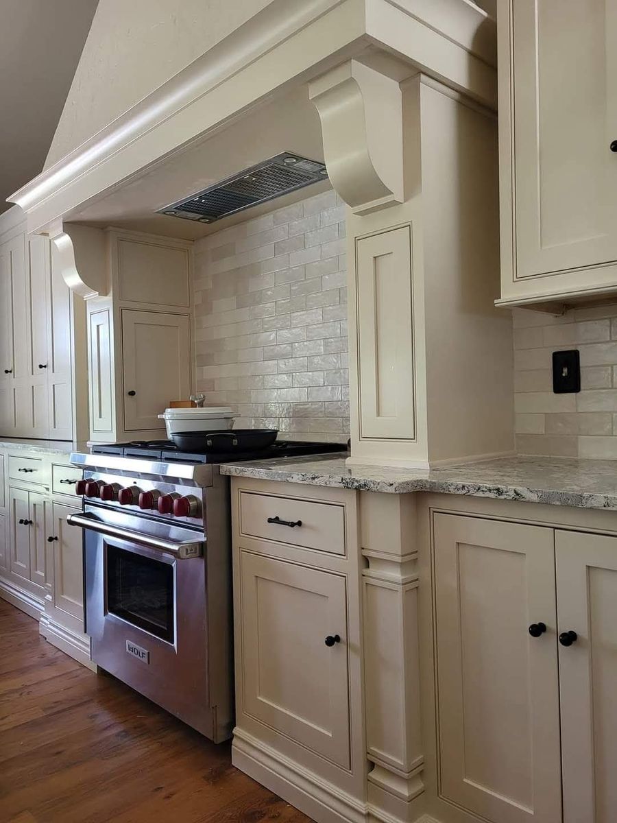 Kitchen and Cabinet Refinishing for Brush Brothers Painting in Sioux Falls, SD