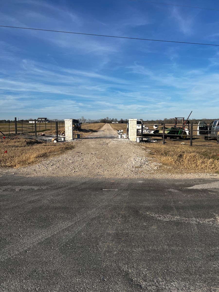 Custom entryways for Arnold Construction in Magnolia, TX