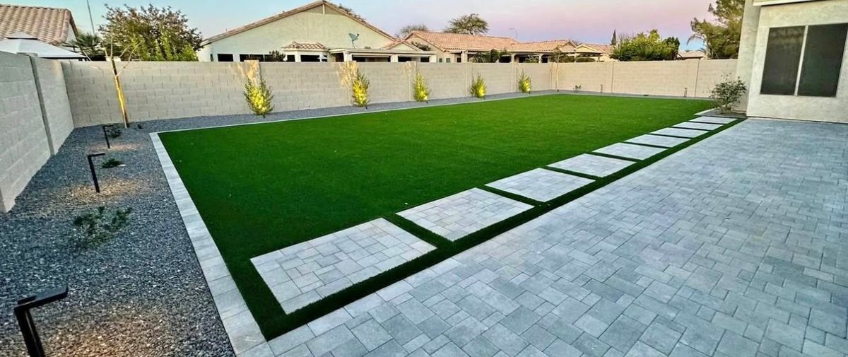 Turf Installation for Longley Construction in Algodones, NM
